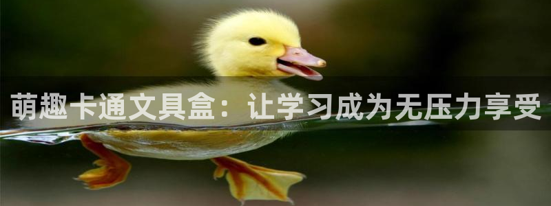 九游会ag网站：萌趣卡通文具盒：让学习成