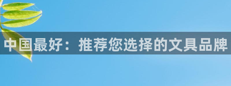 九游会体育网页：中国最好：推荐您选择的文