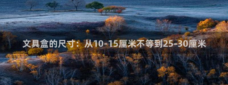 九游会真人游会真人：文具盒的尺寸：从10