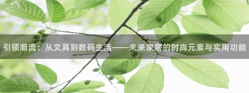 九游会电竞竞猜：引领潮流：从文具到数码生