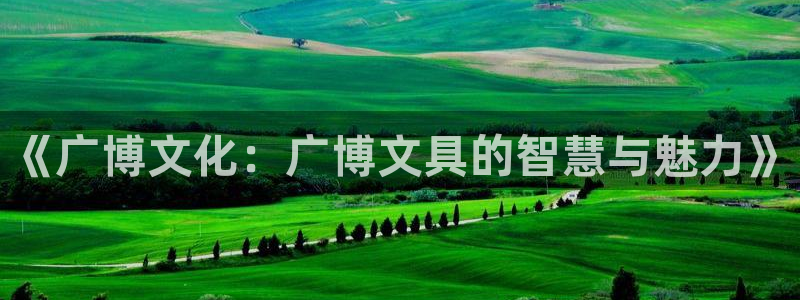 九游会双币：《广博文化：广博文具的智慧与