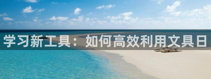 九游会亚洲公司：学习新工具：如何高效利用