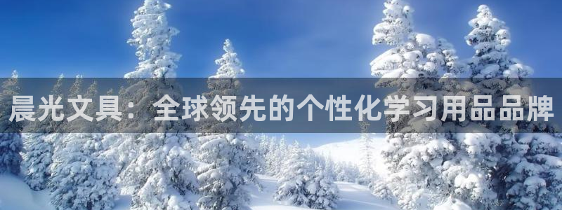 J9九游会真人游戏第一品牌：晨光文具：全